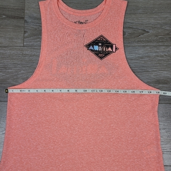 ANIMAL UK 30th Anniversary Collection Women's Peach Surf Tank Top Size 8 UK - Picture 13 of 16